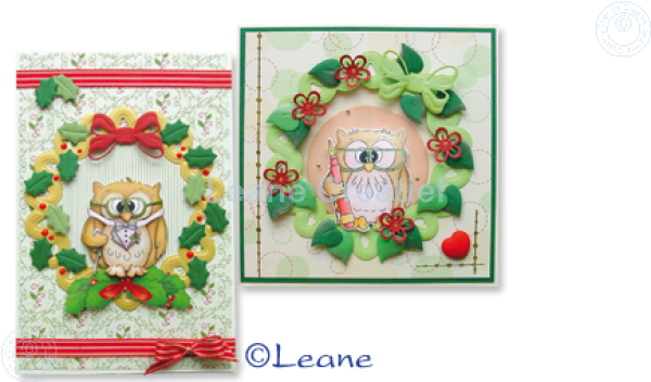 Stanzschablone Lea'bilities, 4 Jahreszeiten (Wreath)